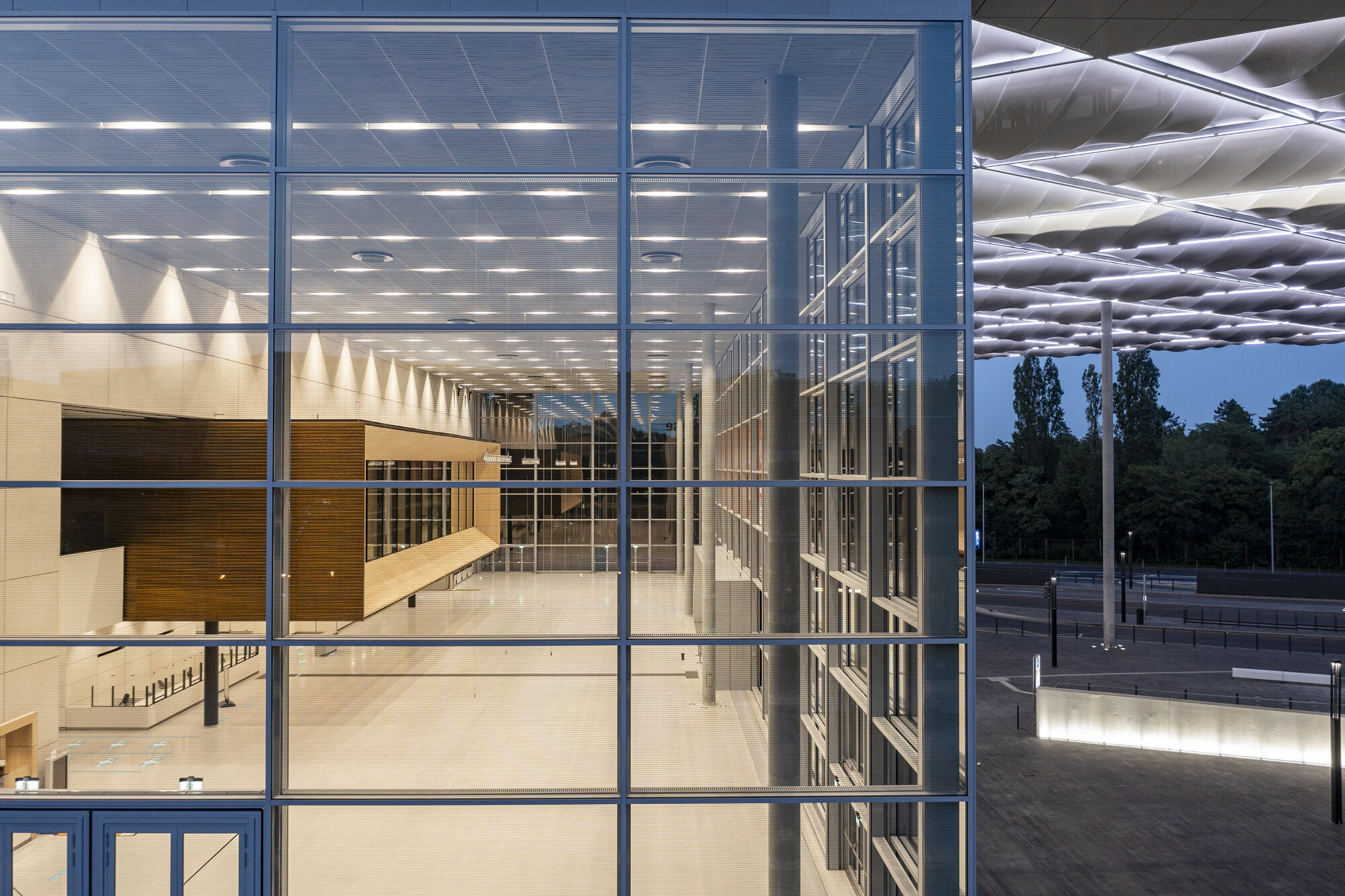 Baudokumentation Messe Düsseldorf - Eingang Süd und Halle 1