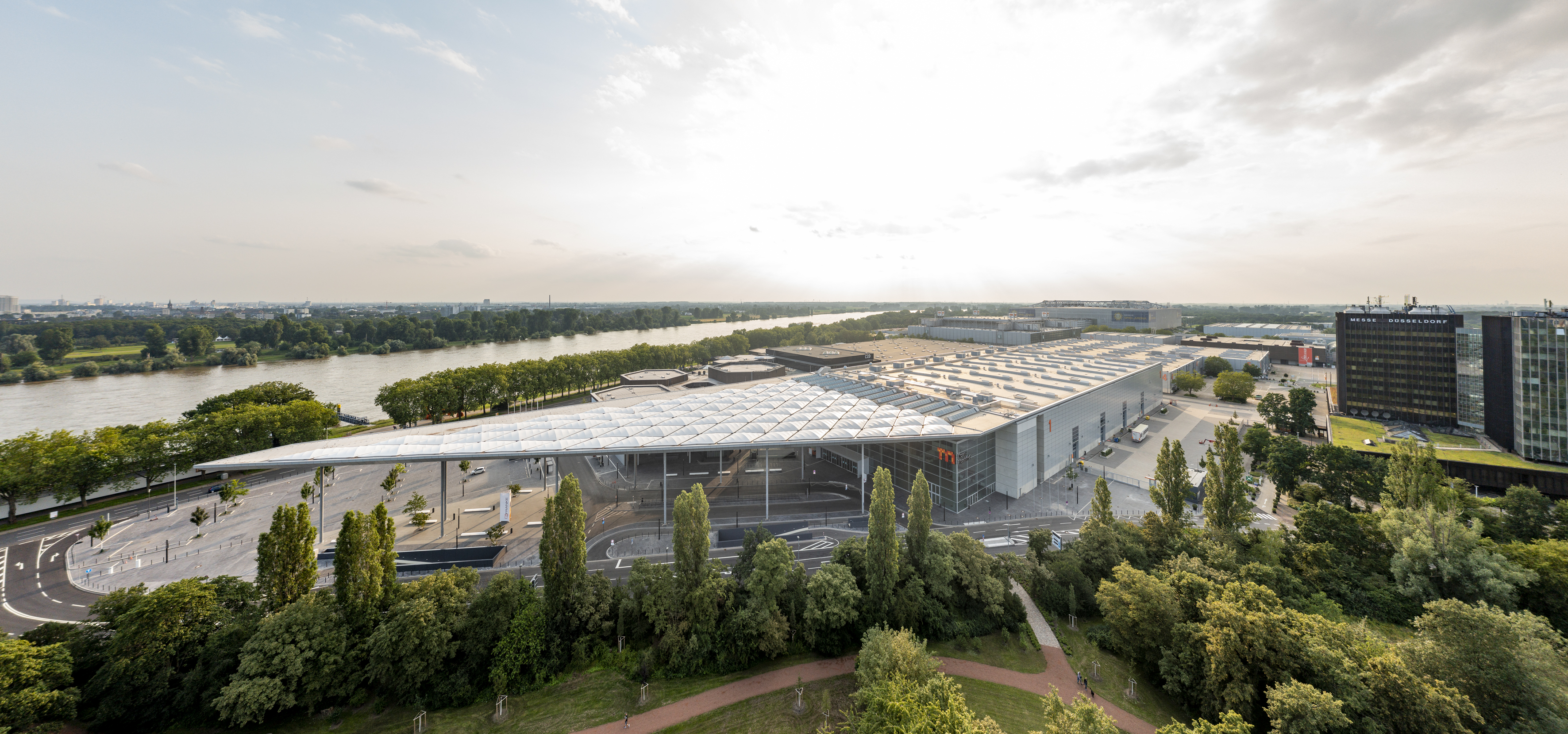 Baudokumentation Messe Düsseldorf - Eingang Süd und Halle 1